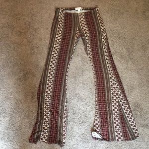 Stretchy Bell-Bottom Pants